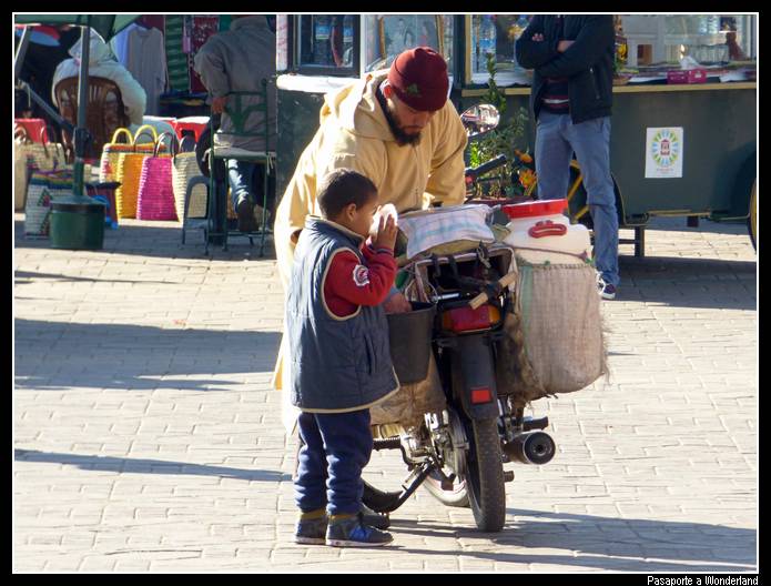 Aguadores Jamaa el Fna Marrakech
